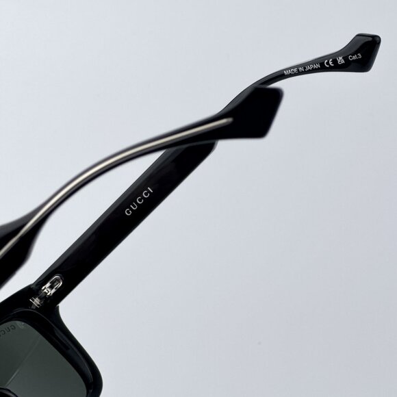 Gucci Women Black Grey Square BRAND NEW Sunglasses GG1732SK 001 main image 6